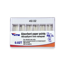 Штифти паперові 02 №45 "НТМ" 200шт