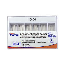 Штифти паперові 04 №15 "НТМ" 100 шт.