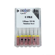 Ручні файли Ендо Арт (Endo Art) C-файл №06, 25 мм