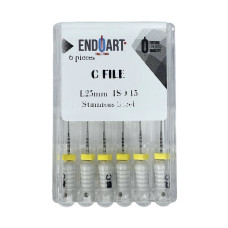Ручні файли Ендо Арт (Endo Art) C-файл №15, 25 мм