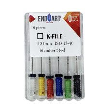 Ручні файли Ендо Арт (Endo Art) K-файл №15-40, 31 мм
