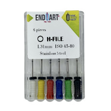 Ручні файли Ендо Арт (Endo Art) H-файл №45-80, 31 мм