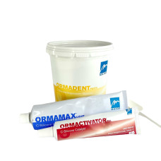 С-силікон ORMAKIT LIGHT: Ormadent 900 мл + Ormamax Regular 150 мл + 1 Ormactivator