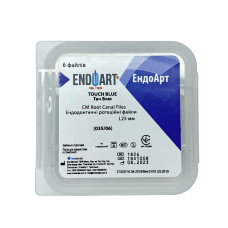Машинні файли, Ендодонтичні ротаційні файли EndoArt Touch Blue 25 mm (035/06)