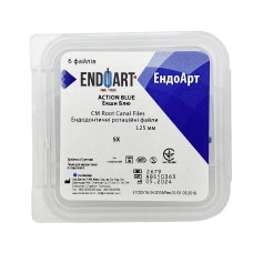 Машинні файли, Ендодонтичні ротаційні файли EndoArt Action Blue 25 mm SX (019/08)