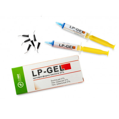 Гель травильний PL GEL 37%, шприц 12гр. Dident
