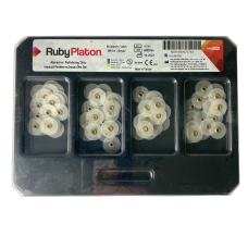 Полірувальні диски RubyPlaton 80 шт Білий