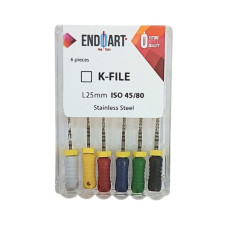 Ручні файли Ендо Арт (Endo Art) К-файл №45-80, 25 мм