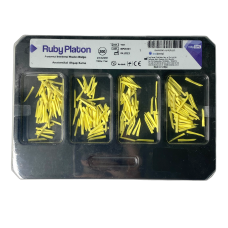 Дерев'яні клини RubyPlaton 200 шт Жовті