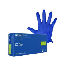 Рукавиці S "Nitrylex Basic", нітрілові, нестерильні, неприпудрені, 50пар