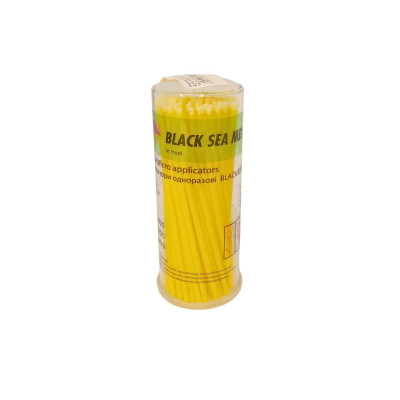 Мікроаплікатори BLACKSEAMED №2. Fine, Yellow (жовті)