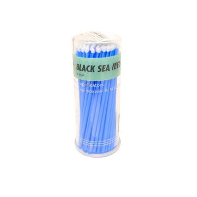 Мікроаплікатори BLACKSEAMED №3 Regular, Blue (сині)