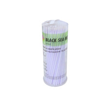 Мікроаплікатори BLACKSEAMED №4 Cylinder, White (білі)