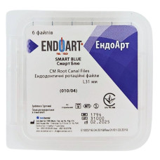Машинні файли, Ендодонтичні ротаційні файли EndoArt Smart Blue 31 mm (010/04)