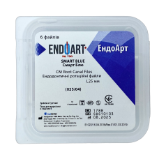 Машинні файли, Ендодонтичні ротаційні файли EndoArt Smart Blue 25 mm (025/04)