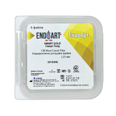 Машинні файли, Ендодонтичні ротаційні файли EndoArt Smart Gold 25 mm (010/04)