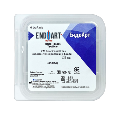Машинні файли, Ендодонтичні ротаційні файли EndoArt Touch Blue 25 mm (030/06)