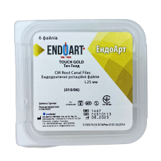 Машинні файли, Ендодонтичні ротаційні файли EndoArt Touch Gold 25 mm (010/06)