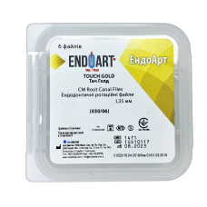 Машинні файли, Ендодонтичні ротаційні файли EndoArt Touch Gold 25 mm (030/06)